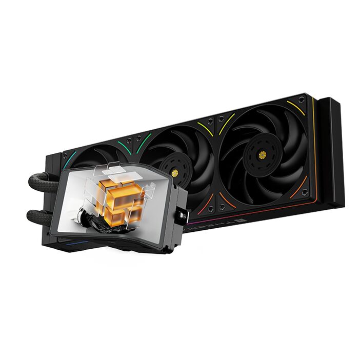 Рідинне охолодження процесора Thermalright Wonder Vision 360 UB ARGB White AIO, 360мм, з 6.67