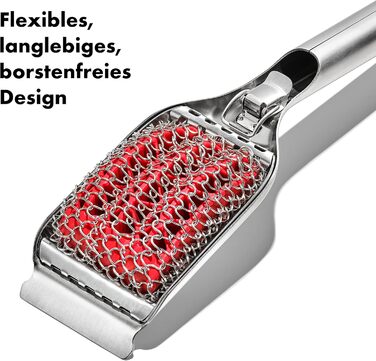 Набір кухонних щипців та лопаток OXO Good Grips для гриля (41 см та 47,5 см) – нержавіюча сталь, безпечне миття в посудомийній машині