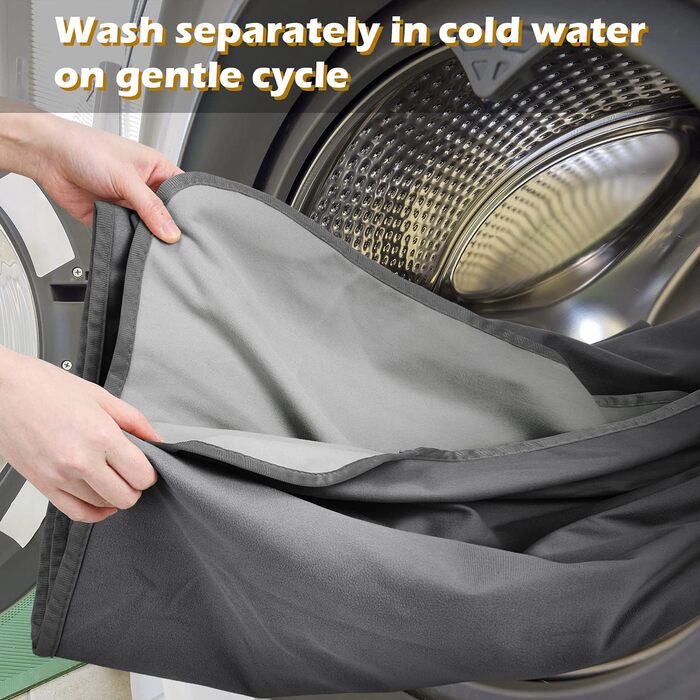 Водонепроникний килимок для собак Kritter Planet, м'який, стійкий до сечі, для дивана, ліжка, авто, меблів, XXL (229 x 203 см), сірий