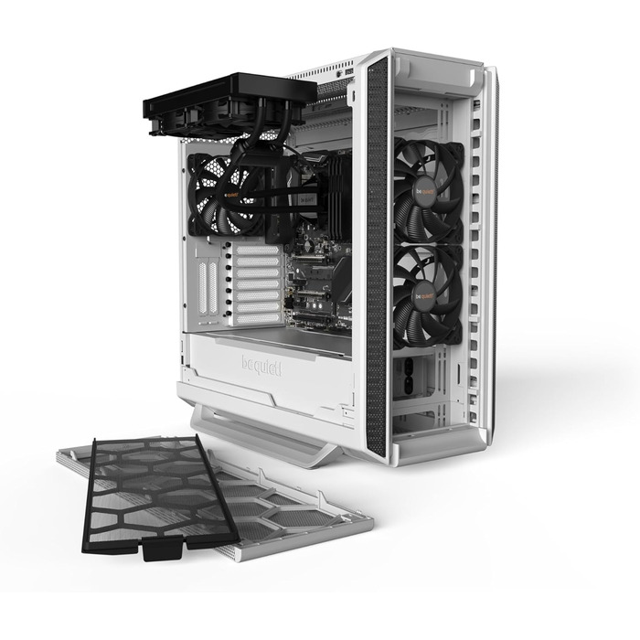 Корпус ПК be quiet! Silent Base 802 Window з 2 вентиляторами Pure Wings 2 та підтримкою радіаторів до 360 мм, 3-рівнева система керування вентиляторами