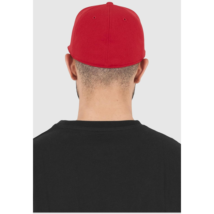 Шапка Flexfit Unisex Premium 210 Fitted (L-XL, Червона) - Оригінальна якість