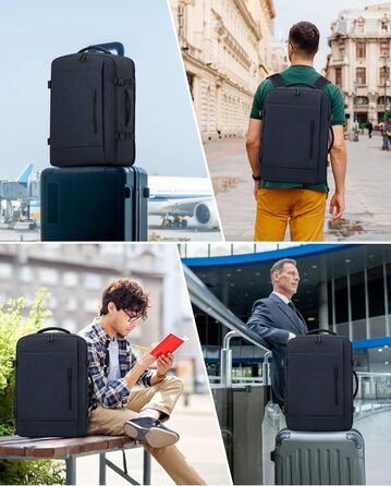 Рюкзак LOVEVOOK для ручної поклажі 45x36x20 см, 30L, для ноутбука 15.6