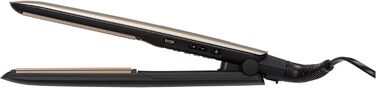 Випрямляч для волосся Remington S8593 Keratin Protect з датчиком захисту від перегріву, цифровим дисплеєм та керамічним покриттям з мигдалевою олією