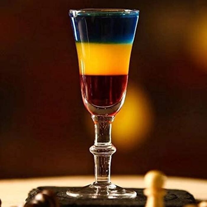 Рюмки для шнапсу JAIEF 30 мл, набір з 6 шт. Скляні рюмки для лікеру та шоту