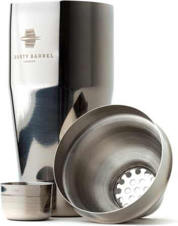 Mayfair Stainless Steel Cocktail Shaker, Large, 680 ml, in Gift Box