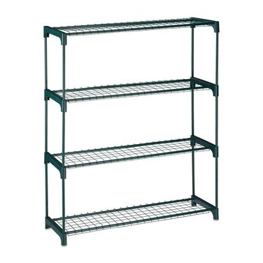 Relaxdays 2-Tier Plant Shelf Set with 4 Shelves