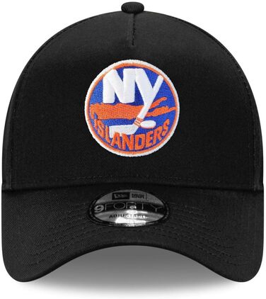 Кепка бейсболка New Era 9Forty A-Frame NHL New York Islanders, чорна, оригінальна