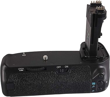 PATONA Замінний акумуляторний хват для Canon BG-E14 з IR-пультом до EOS 70D 80D (відсік для 2x LP-E6 або 6x AA)