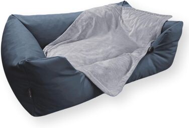 М'яка ковдра для собак та котів 120x90 см (сіра) - 4L Textil