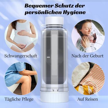 Travel Bidet, VITCOCO Post-Shower Portable Bidet Sprayer, Electric Bidet Rechargeable, Intimate Wash, Saves Paper, Essential for Postpartum | Infant | Hemorrhoid Care