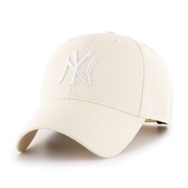 Кепка бейсболка New York Yankees MLB Snapback Hellbeige регульована, універсальний розмір