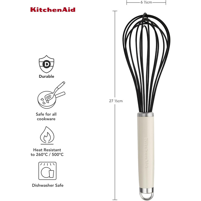 Міксер KitchenAid Classic з силіконовим вінчиком - Колір Мандарин