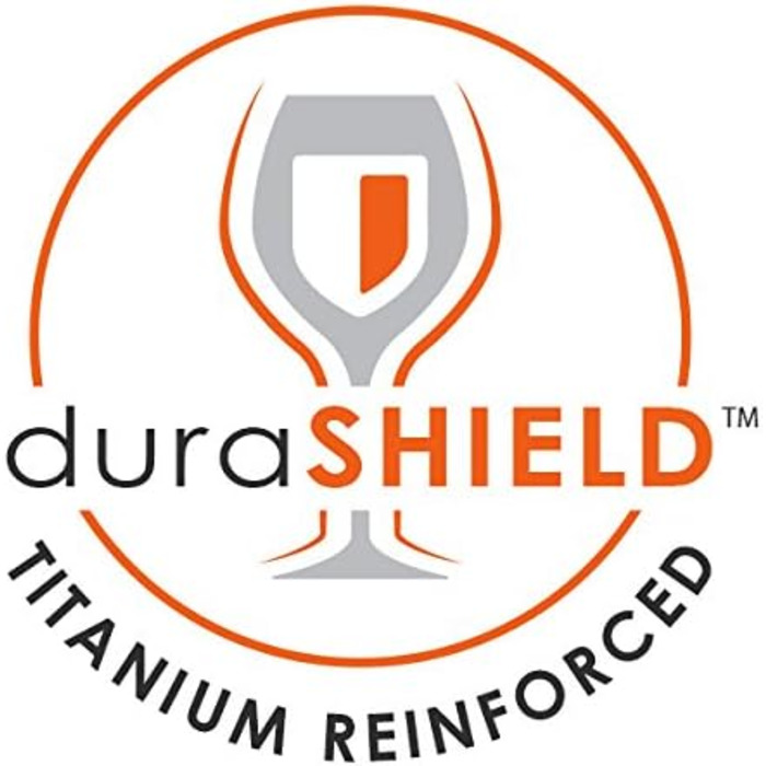 Набір келихів для Мартіні та коктейлів Martinigläser 2 шт, кришталь, DuraSHIELD Titanium, 250 мл
