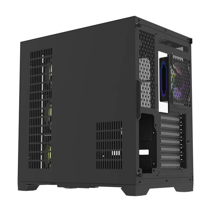 Корпус для ПК DarkFlash FT418 Pro ATX Midi Tower, 7 aRGB вентиляторів