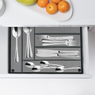 Relaxdays Cutlery Box for Drawers made of Metal