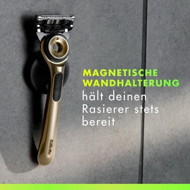 Бритва Gillette Labs Champion Gold Edition для чоловіків, металева, золотиста