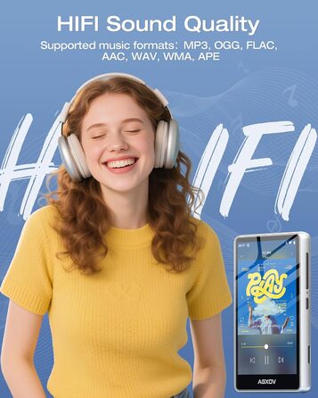 MP3 плеєр 144GB з Bluetooth та Wi-Fi, 4.02