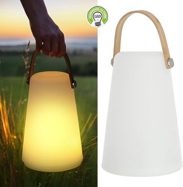 Cepewa Настільна лампа з торшером | LED лампа на USB | Регулювання яскравості, зміна кольору | Тепле світло | З кабелем для зарядки