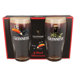 Набір склянок Guinness Gilroy 2 Pint (2 великі) – офіційний мерч