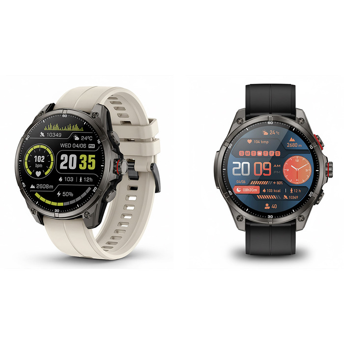 Смарт-годинник JG Smart Apex GPS для чоловіків, чорний