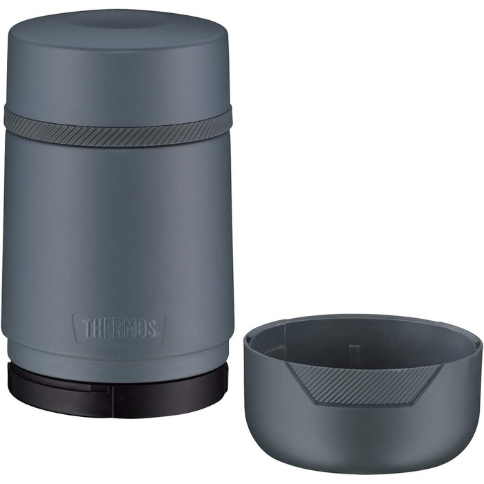 Термос King для їжі 0,47л, червоний, нержавіюча сталь, з ложкою, BPA-free