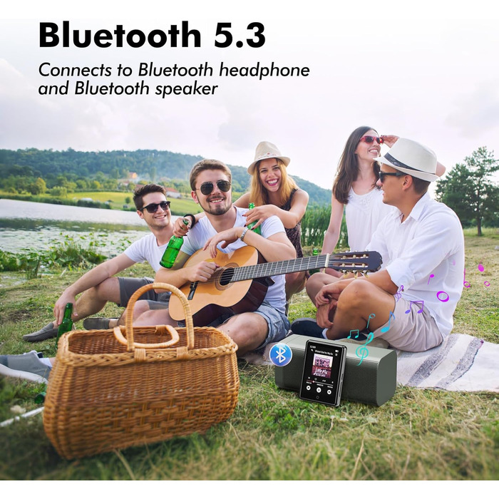 MP3-плеєр для дітей з Bluetooth 5.3, 64GB, 2.8