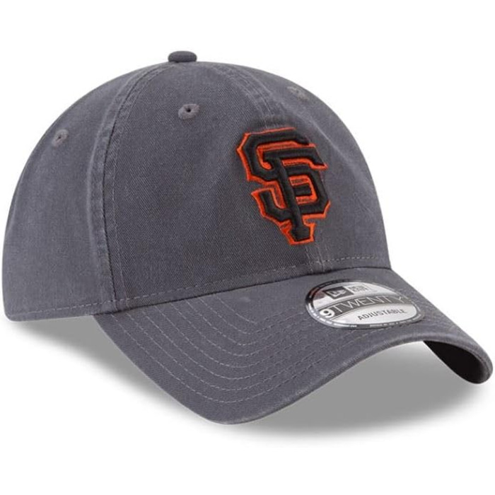 Кепка бейсболка New Era MLB Core Classic 9twenty San Francisco Giants сіра унісекс