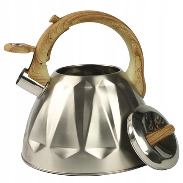 Класичний сталевий чайник Karl Hausmann, 3 л, сірий