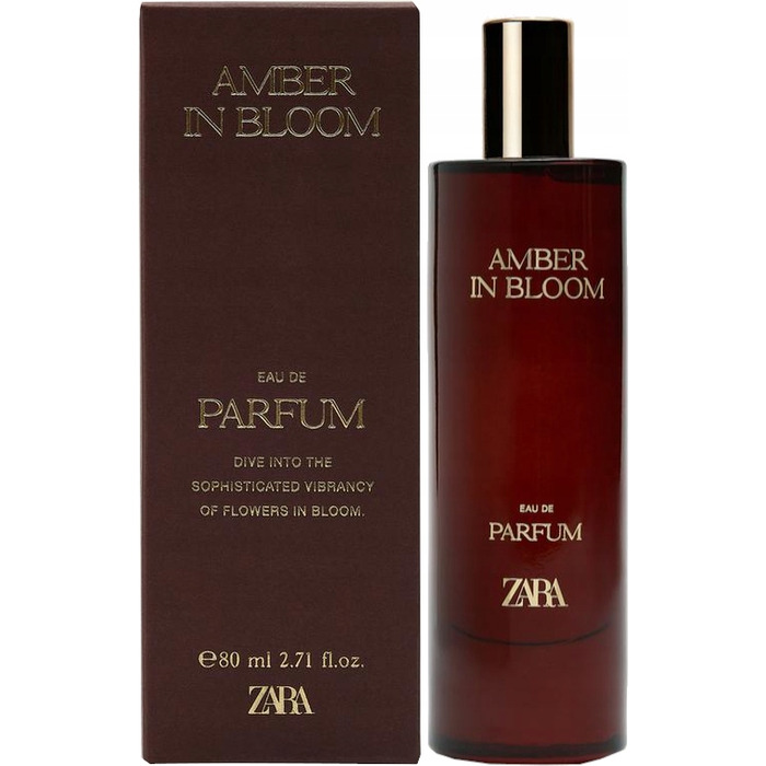 Жіночі парфуми ZARA AMBER IN BLOOM, 80 мл, EDP