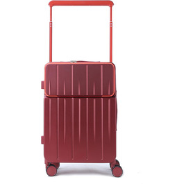 Тролей для подорожей Gorilla Hartschalen з відділенням для ноутбука та TSA замком (Бордовий)
