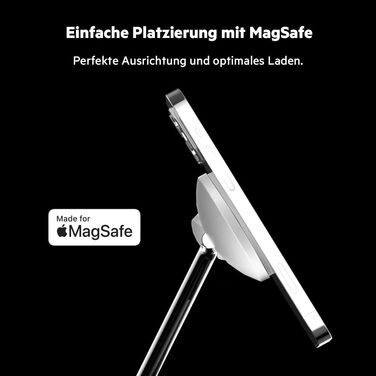 Belkin BoostCharge Pro 3-в-1 MagSafe Бездротове Зарядне Пристрої для iPhone 13, Apple Watch та AirPods (15W) - Білий
