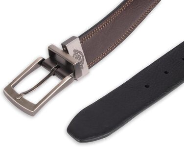 Чоловічий перекидний ремінь Dickies (34-36, Коричневий/Чорний)