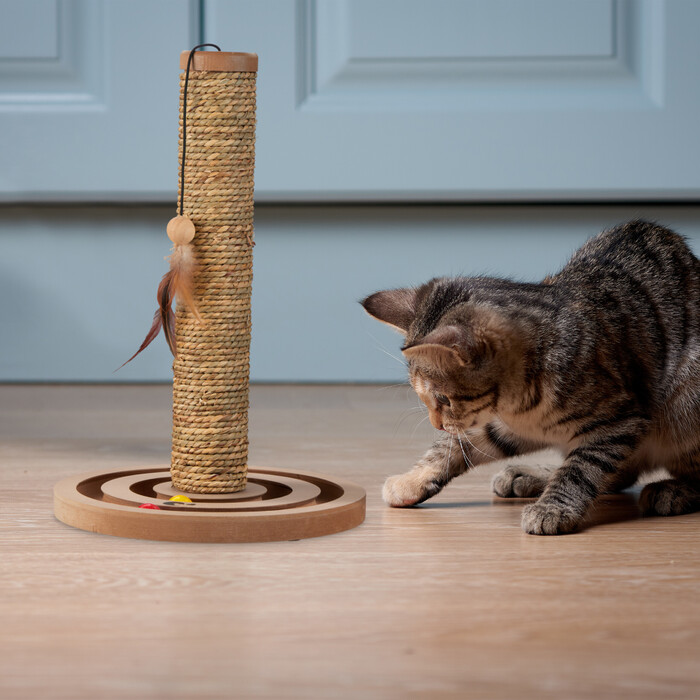 Relaxdays Scratching Post with Toys