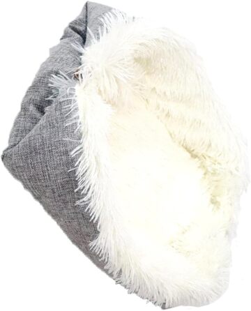 Ліжко для кота YUYTE, миється, для дому, тепле, зручне, підходить для будь-якої пори року (біле)