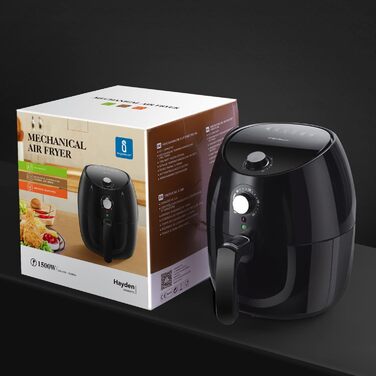 Фритюрниця повітряна XL, 3.5л, 1500W, без масла, антипригарне покриття, автоматичне вимкнення, BPA-free