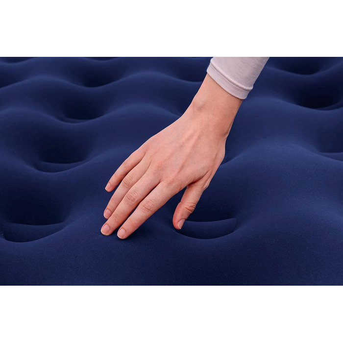 Надувний матрац Bestway King Single 203 x 183 x 22 см, сірий