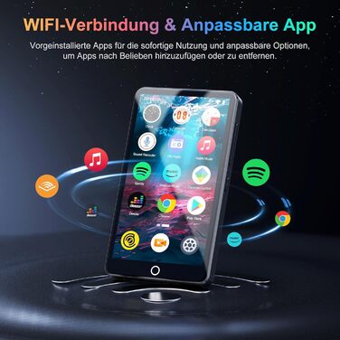 MP3 плеєр з Bluetooth та WiFi, 4.02
