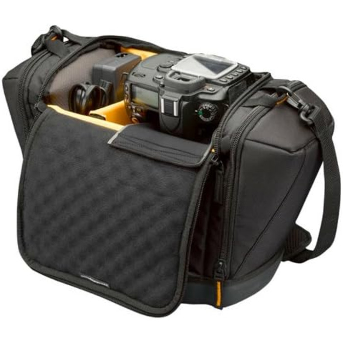Сумка для камери Case Logic SLRC-200 Black (S) - чорна, з Hammock System та жорстким дном (для дзеркальних фотоапаратів)