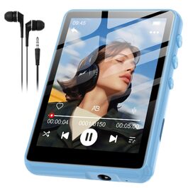 MP3 плеєр SWOFY з Bluetooth 5.3, 64GB HiFi музичний плеєр з динаміком, FM-радіо та диктофоном, 2.4