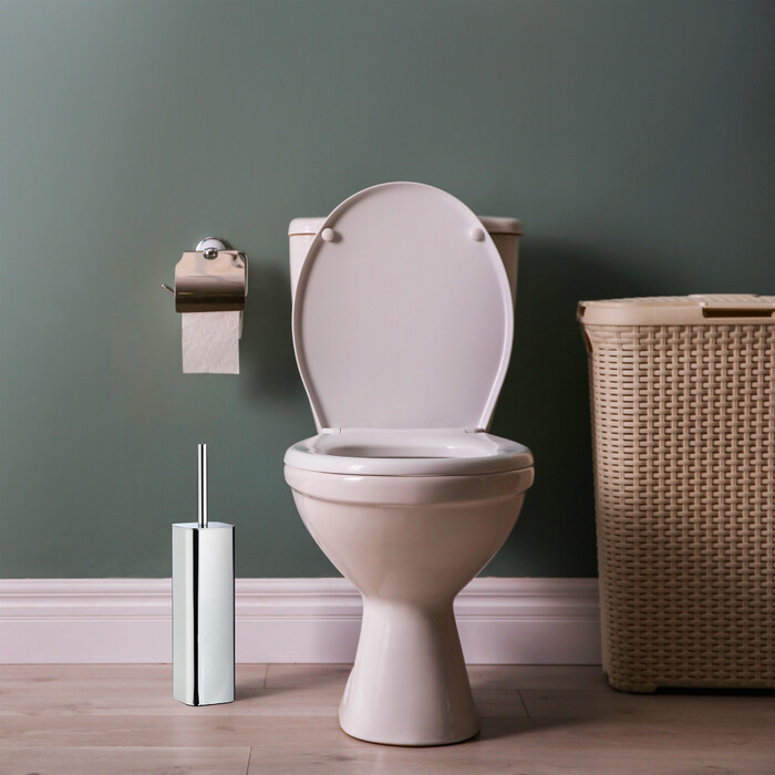 Relaxdays Toilet Brush Holder Wall