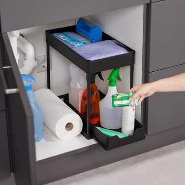 Relaxdays Extendable Under Sink Shelf