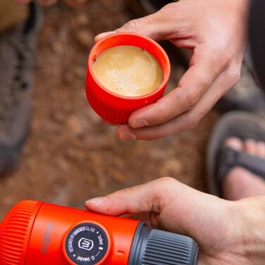 WACACO Nanopresso Portable Espresso Machine, with Nanopresso S Case, Upgrade Version of Minipresso, Travel Coffee Machine, Manually Operated (New Items Lavarot)