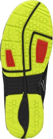 Черевики безпеки ELTEN AMBITION BOA Low ESD S2, чоловічі, шкіра/текстиль, сталевий капок, легкі, спортивні, чорний/жовтий, розмір 44