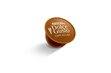 Кавові капсули NESCAFÉ Dolce Gusto Café au Lait, 3 упаковки по 30 капсул (загалом 90 шт), 160 г