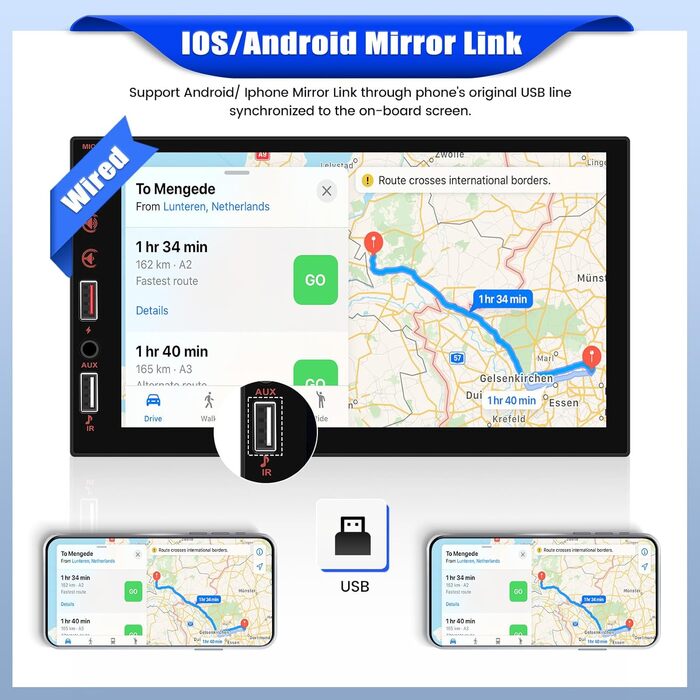 CAMECHO 2DIN автомагнітола 7