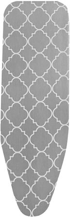 Чохол для прасувальної дошки, сумісний з парогенератором, вогнестійкий, бавовняний, з еластичним краєм, 110 x 34 см