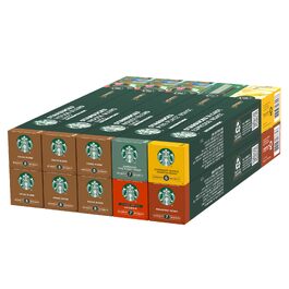 Кавові капсули Starbucks House Blend для Nespresso, середній обсмаження, 100 шт (10 упаковок по 10 капсул)