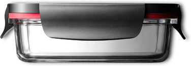 Контейнер для зберігання Silit Storio з кришкою, скло, 15 x 10 см, герметичний, для миття в посудомийній машині, для мікрохвильової печі та духовки