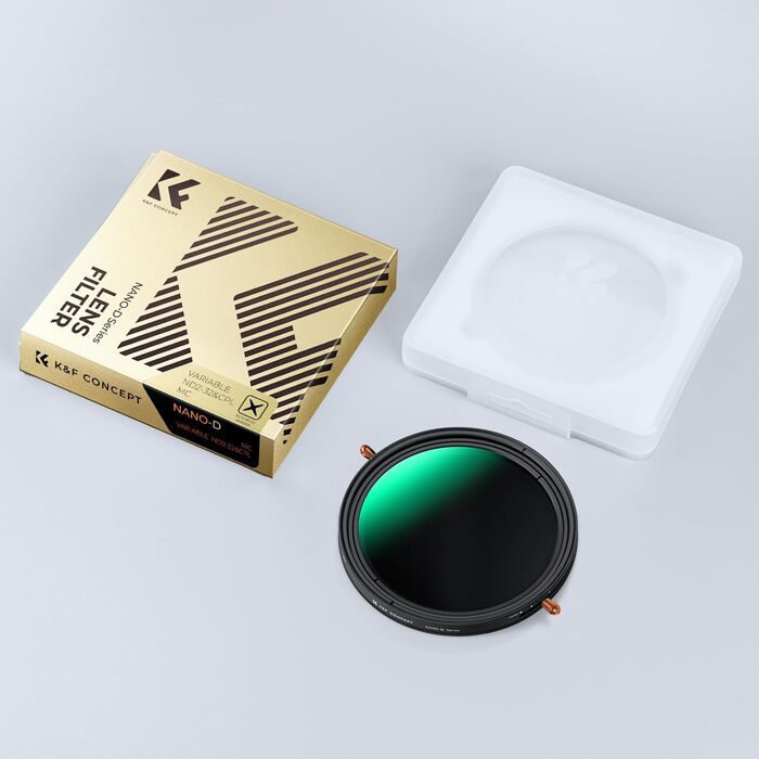 Фільтр K&F Concept Nano-D Serie 82mm 2-в-1: ND та CPL (Поляризаційний)
