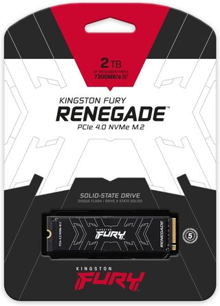 SSD Kingston FURY Renegade PCIe 4.0 NVMe M.2 2TB з радіатором для геймерів та ентузіастів
